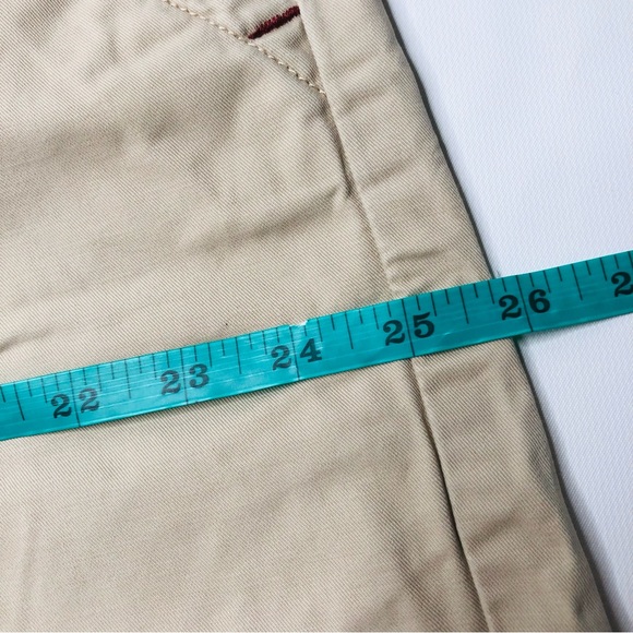 Indigo Palms Denim Company Mens Light Khaki Shorts Soft Material Zig Zag Sz 40 - Picture 13 of 13